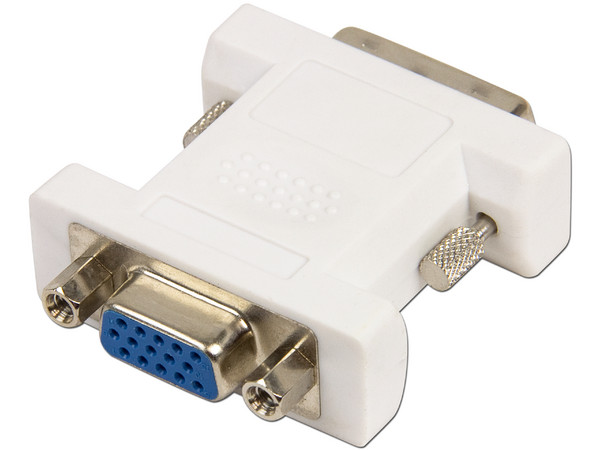 Adaptador de Vídeo DVI-I Macho a VGA hembra 