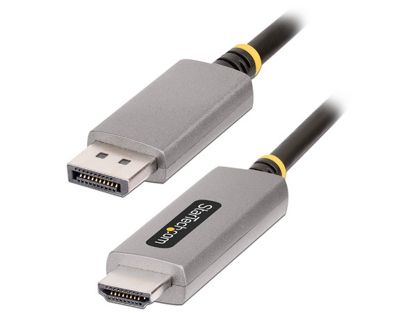 Cable de Video HDMI StarTech HDMI a DisplayPort (M-M), Color Negro.