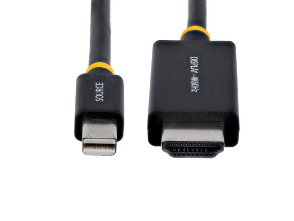 Cable de Video StarTech 1M-MDP-HDMI2-4K60, Mini DisplayPort a HDMI 2.0 (M-M), 1m. Color Negro.