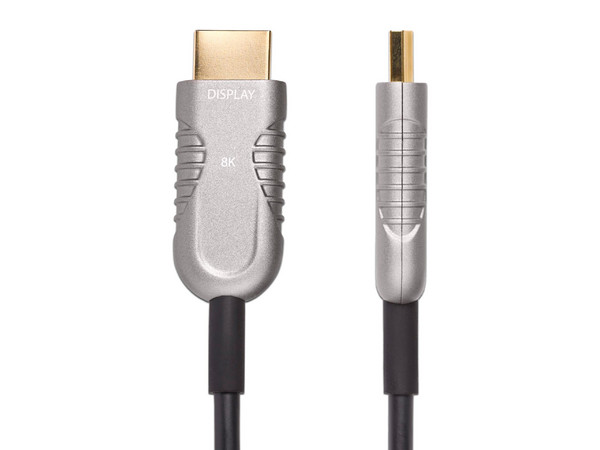 Cable de Video HDMI 2.1 StarTech 8K-A-50F-HDMI-CABLE, 15.2m, Velocidad 8K de Fibra Óptica, Color Negro.