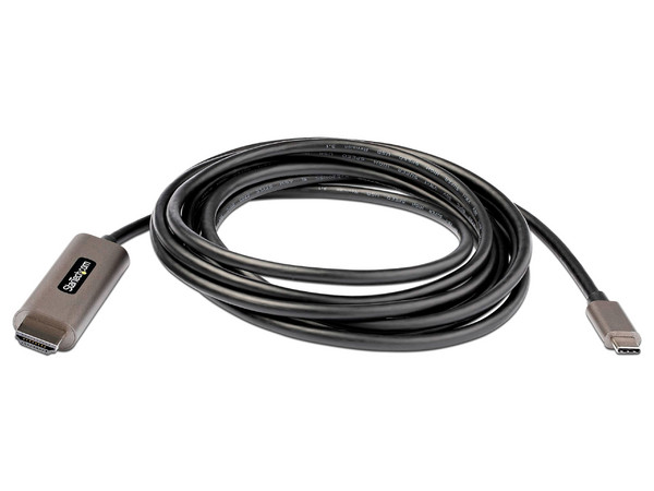 Cable adaptador de video StarTech de USB-C (M) a HDMI (M) de 3m.