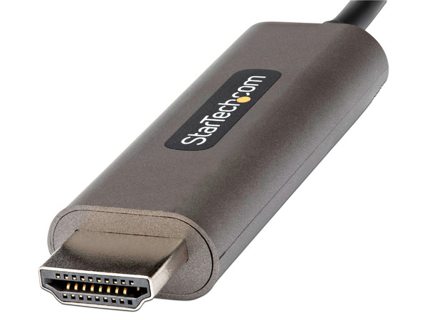 Cable adaptador de video StarTech de USB-C (M) a HDMI (M) de 3m.