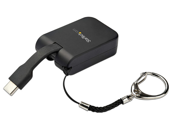 Adaptador de Vídeo StarTech USB-C A VGA (M-H). Tipo Llavero.