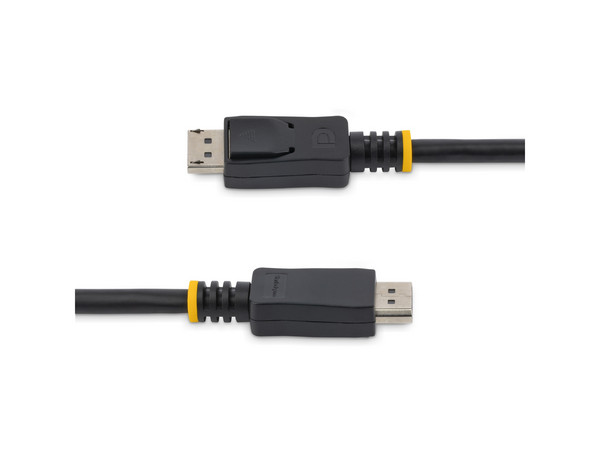 Cable de Video DisplayPort 1.2 StarTech DISPL7M, DisplayPort a DisplayPort (M-M), con Pestillo, 7m. Color Negro.