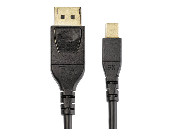 Cable de video StarTech de DisplayPort 1.4 (M) a Mini DisplayPort (M), 2m.