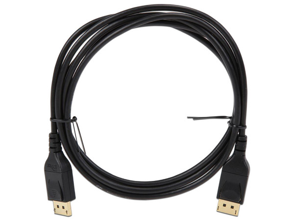 Cable de video DisplayPort Macho a Macho StarTech, 2m, Certificado VESA, con sistema de bloqueo.