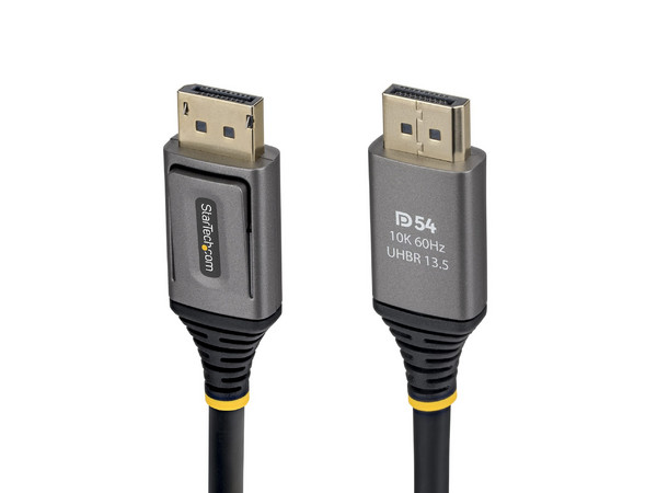Cable de Video DisplayPort 2.1 StarTech DP21V-50C-DP54-CABLE, 240Hz, 50cm. Color Negro.