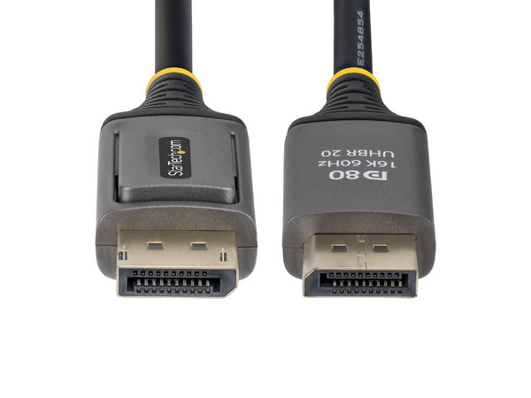Cable de Video DisplayPort 2.1 StarTech DP21V-50C-DP80-CABLE, 240Hz, 50cm. Color Negro.

