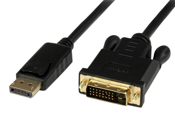 Cable Activo de Video de DisplayPort (20 pin) a DVI -D (M-M) 1.8m.