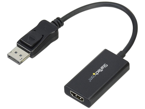 Adaptador de Vídeo StarTech de DisplayPort a HDMI (M-M), 1.22m.Color Negro.