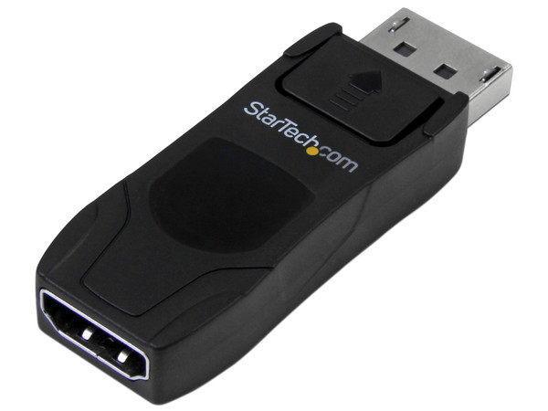 Adaptador STARTECH DisplayPort a HDMI, 4K, Color Negro.