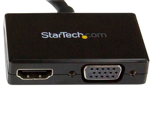 Adaptador DP de Audio/Video para viajes, convertidor DisplayPort a HDMI o VGA.