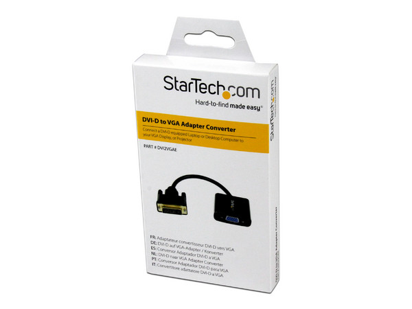 StarTech Adaptador Convertidor Activo de Video DVI-D a VGA