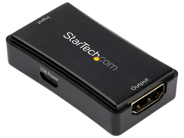 Amplificador de Señal Startech HDMI 4K, hasta 14m. Color Negro.