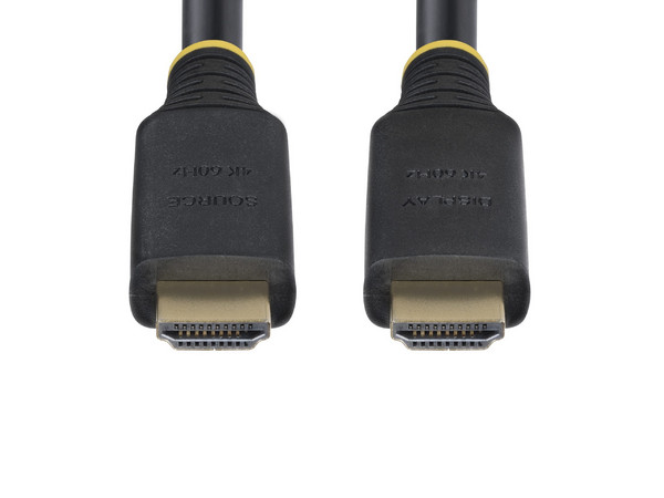 Cable HDMI StarTech HDMI2-CABLE-4K60-15M, Version 2.0, Canal Ethernet, Color Negro.