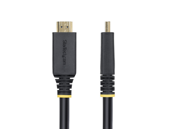 Cable HDMI StarTech HDMI2-CABLE-4K60-15M, Version 2.0, Canal Ethernet, Color Negro.
