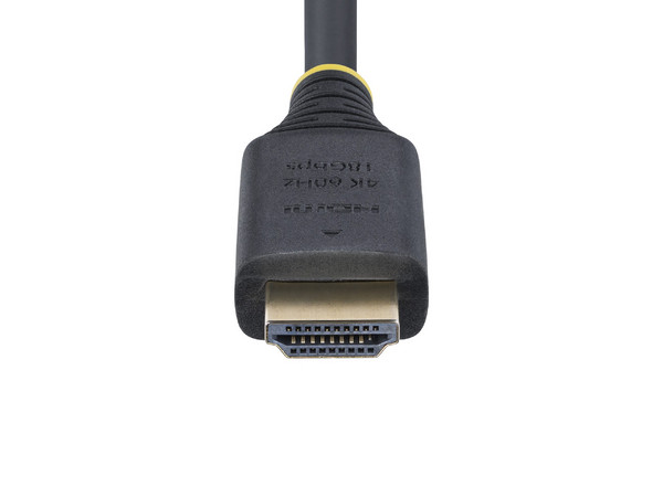 Cable HDMI 2.0 StarTech HDMI2-CABLE-4K60-3M, Version 2.0, Canal Ethernet, 3m, Color Negro.