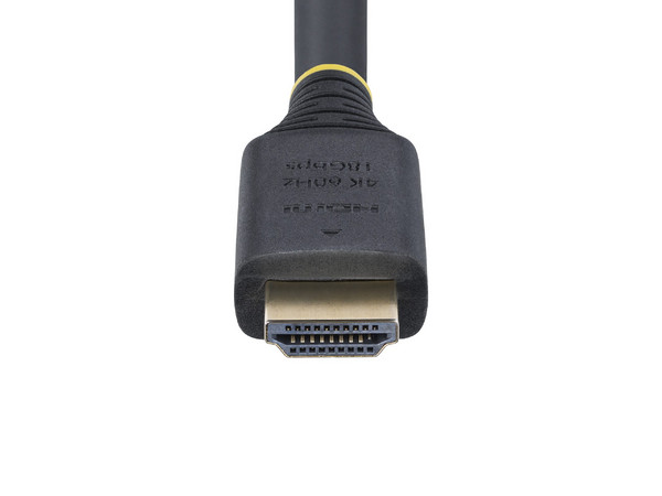 Cable HDMI 2.0 StarTech HDMI2-CABLE-4K60-5M, Version 2.0, Canal Ethernet, 5m, Color Negro.