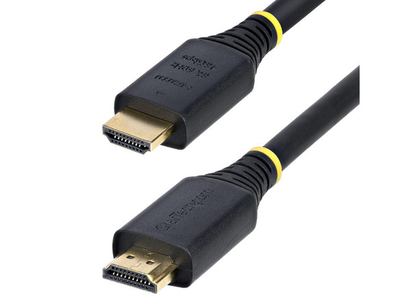 Cable de Video HDMI 2.1 StarTech HDMI21-CBL-8K60-5M, HDMI a HDMI (M-M), 5m, 8K 60Hz, Color Negro.