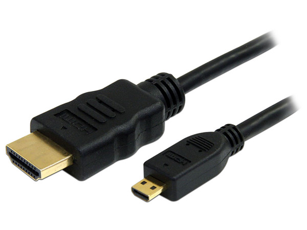 Cable de 1.8m HDMI 1.4 de alta velocidad con Ethernet, Cable Adaptador HDMI a Micro HDMI, Macho a Macho
