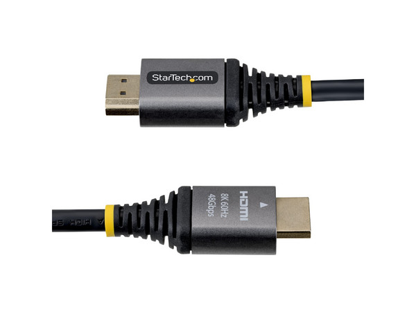 Cable de Video HDMI 2.1 StarTech HDMM21V1F, HDMI a HDMI (M-M), 30 cm, 8K 60Hz. Color Negro.
