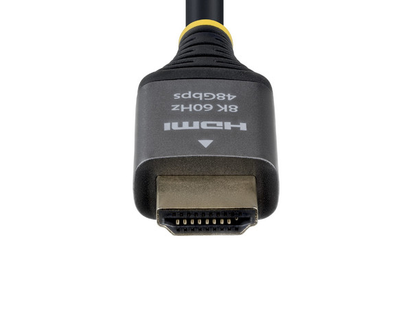 Cable de Video HDMI 2.1 StarTech HDMM21V1F, HDMI a HDMI (M-M), 30 cm, 8K 60Hz. Color Negro.