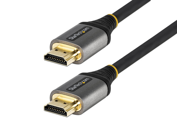 Cable de Video Certificado Premium Alta Velocidad UHD StarTech HDMI 2.0 (M-M), 4k, 1m.