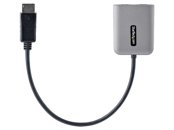 Hub StarTech MST14DP122HD de Displayport (M) a 2 HDMI (H). Color Gris.