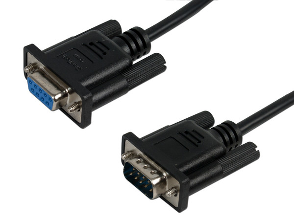 Cable Serial StarTech DB9 (M-H), 2m.