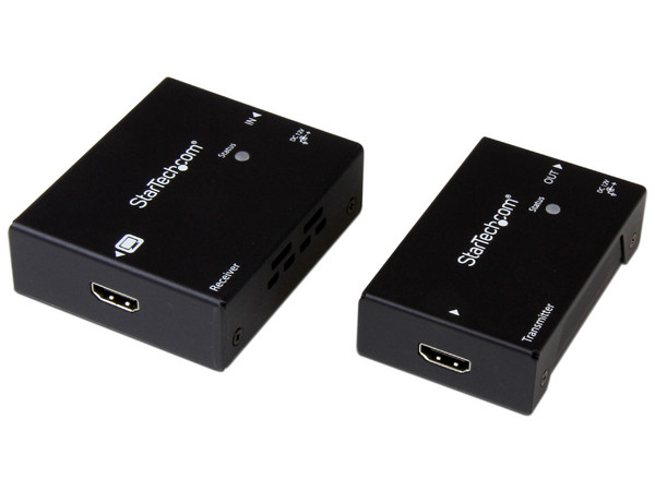 Juego extensor HDMI por cable CAT5 HDBaseT hasta 100m.