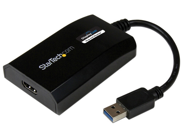 Adaptador Gráfico Externo Multi Monitor USB 3.0 a HDMI HD Certificado DisplayLink para Mac y PC