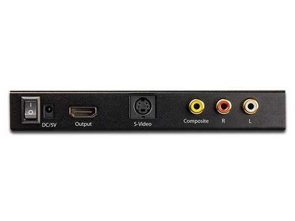Adaptador Conversor de S-Vídeo a HDMI, HD 720p.