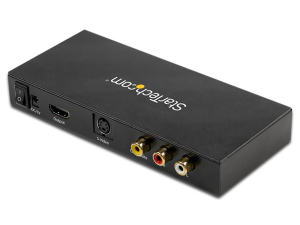 Adaptador Conversor de S-Vídeo a HDMI, HD 720p.