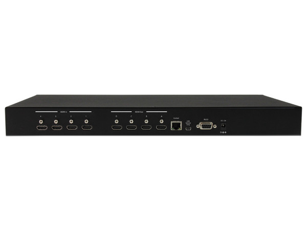 Switch Conmutador Matrix HDMI 4x4 con Multivisor Videowall o Imagen e Imagen PAP.