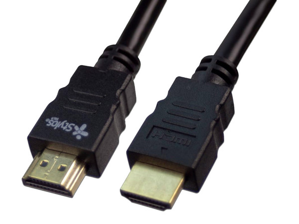 Cable de video HDMI Stylos (M-M) de 10m. Color Negro.