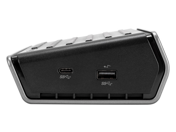 Dockstation de acoplamiento universal USB-C con 1 x DVI, 1 x HDMI, 2 x DisplayPort