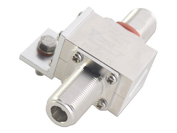 Protector Coaxial Times Microwave, Montaje Universal, para equipos HF, VHF y UHF (20 - 1000 MHz), Conectores N-hembra.