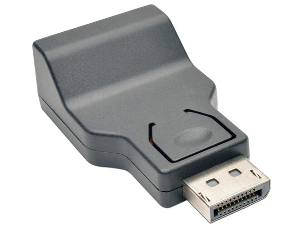 Adaptador de Video Tripp-Lite de DisplayPort a VGA (M-H). Color Negro.