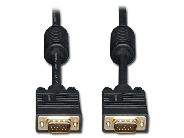 Cable VGA Tripp Lite coaxial para monitor de alta resolución con RGB, 3.05 m.