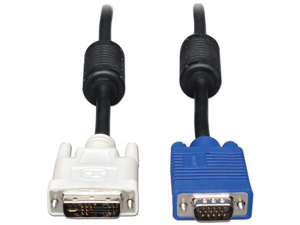 Cable TrippLite de DVI-A Macho a VGA Macho, 1.83 m.