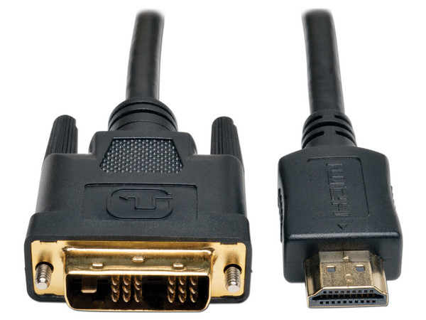 Cable TrippLite de Video de HDMI M a DVI-D M,  6.1 m