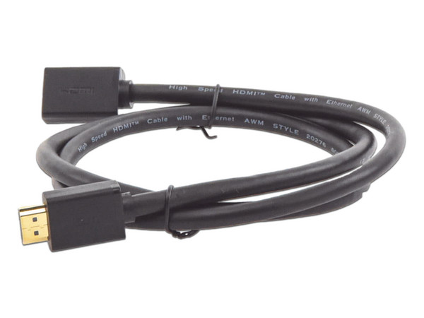 Cable Extensor UGREEN 10141 HDMI a HDMI (M-H), 1 Metro, Color Negro.