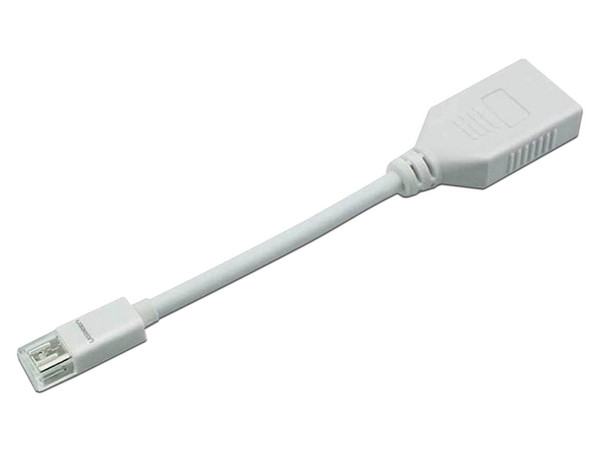 Adaptador de video UGREEN de Mini DisplayPort 1.2 (M) a HDMI (H). Color Blanco.