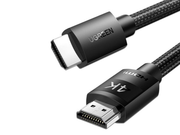 Cable de Video UGREEN HDMI 2.0 (Macho-Macho) de 2m Niquelado. Color Negro.