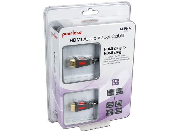 Cable Peerless ALPHA HDMI 1.3b M-M, 5.0m    