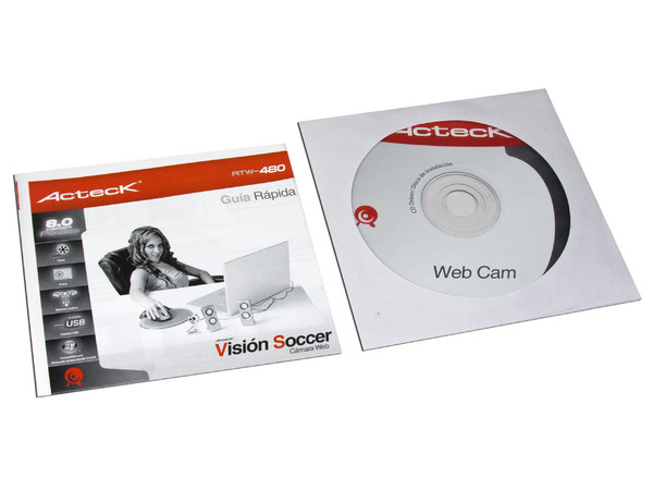 Cámara Web Acteck Soccer Vision, sensor SXVGA 1028 x 960 de alta calidad de 1.3MP, USB