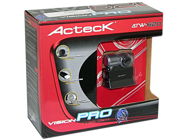 Cámara Web Acteck Visión PRO, resolución 640x480, Interfase USB 1.1