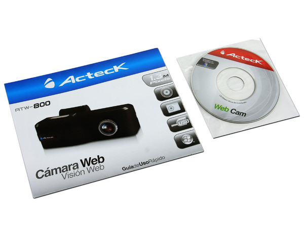 Cámara Web Acteck Net View ATW-800, resolución 1.3MP hasta 5.0MP por interpolación, USB