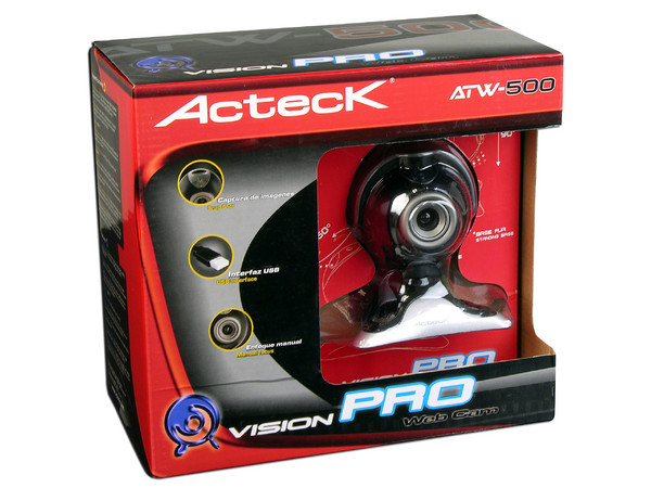 Cámara Web Acteck VGA-350K, resolución 640x480, USB 2.0