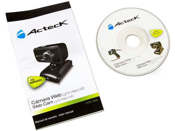 Cámara Web Acteck Lynx View HD ATW-1200, 720p,  micrófono integrado, USB.